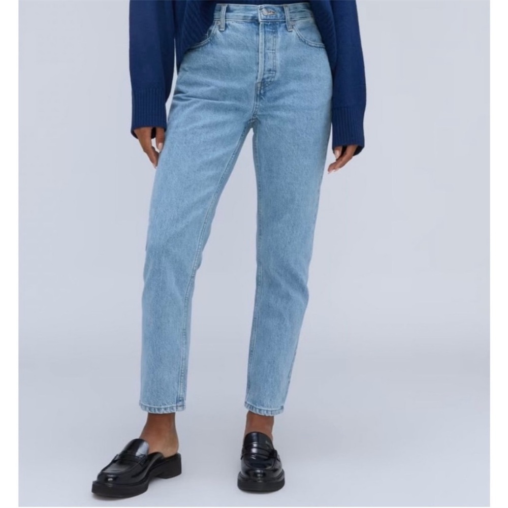 Everlane Women’s High Rise Straight Ankle Jeans. Size 27